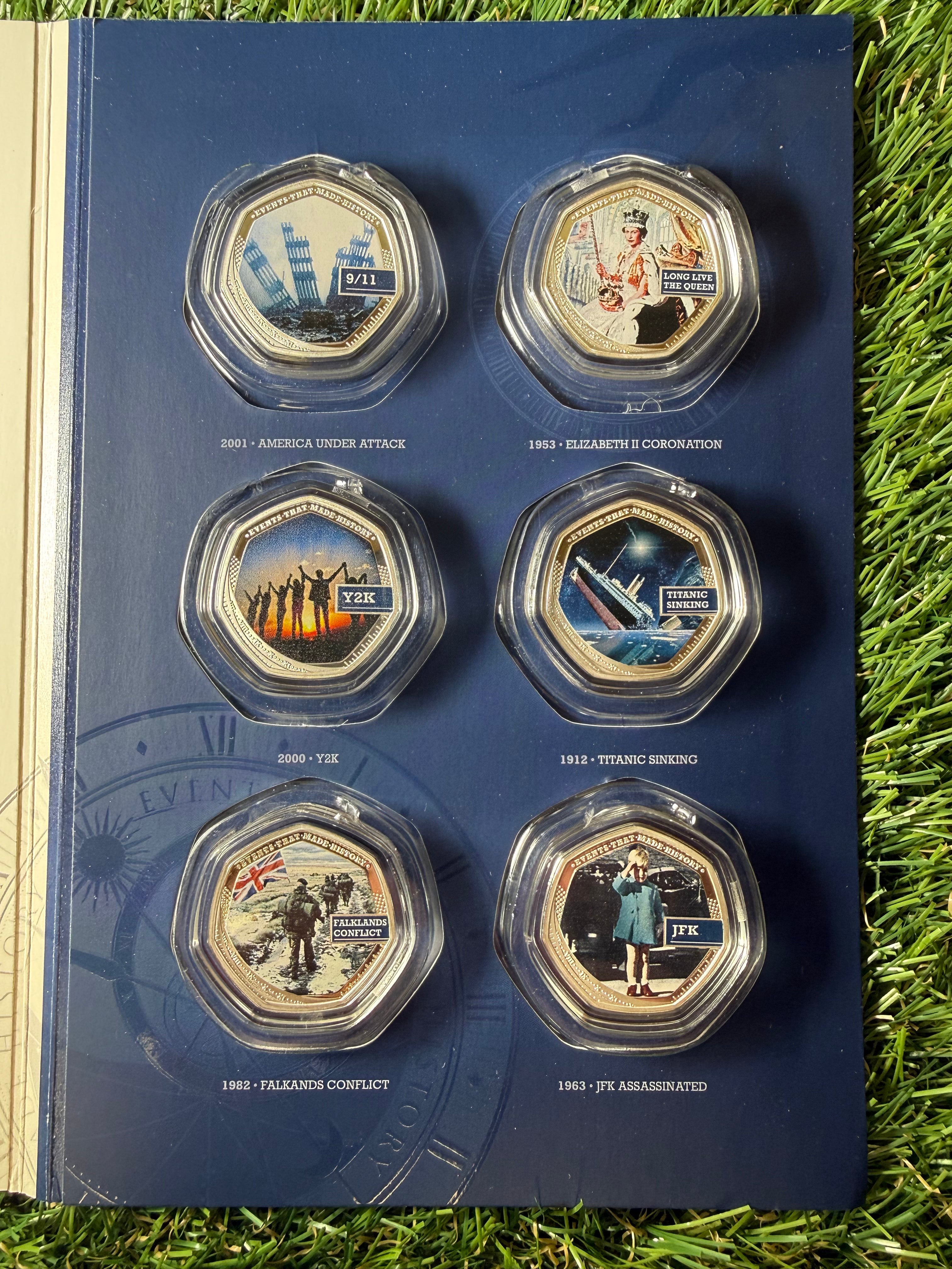 Events that made History Complete Coin collection