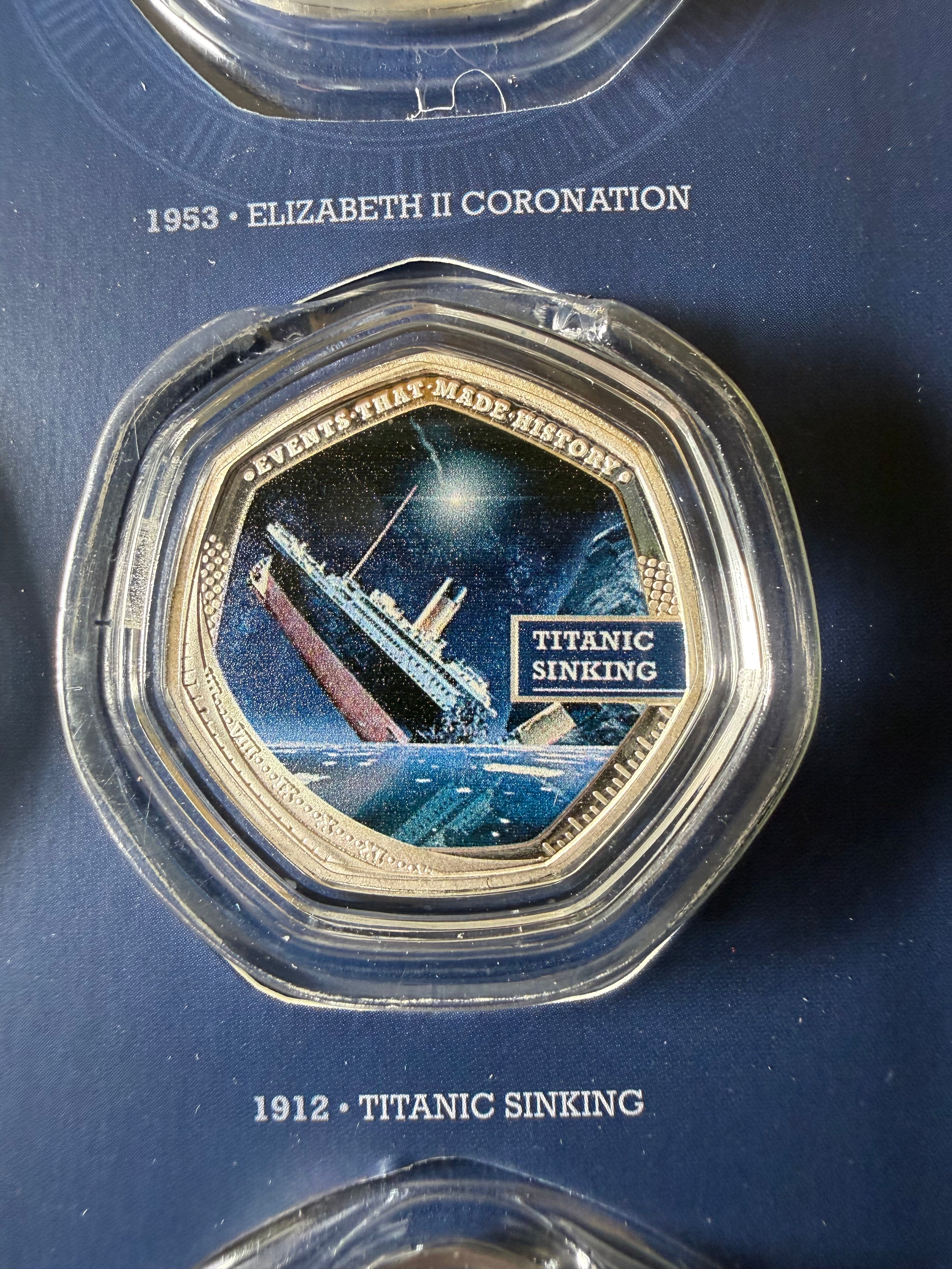 Events that made History Complete Coin collection