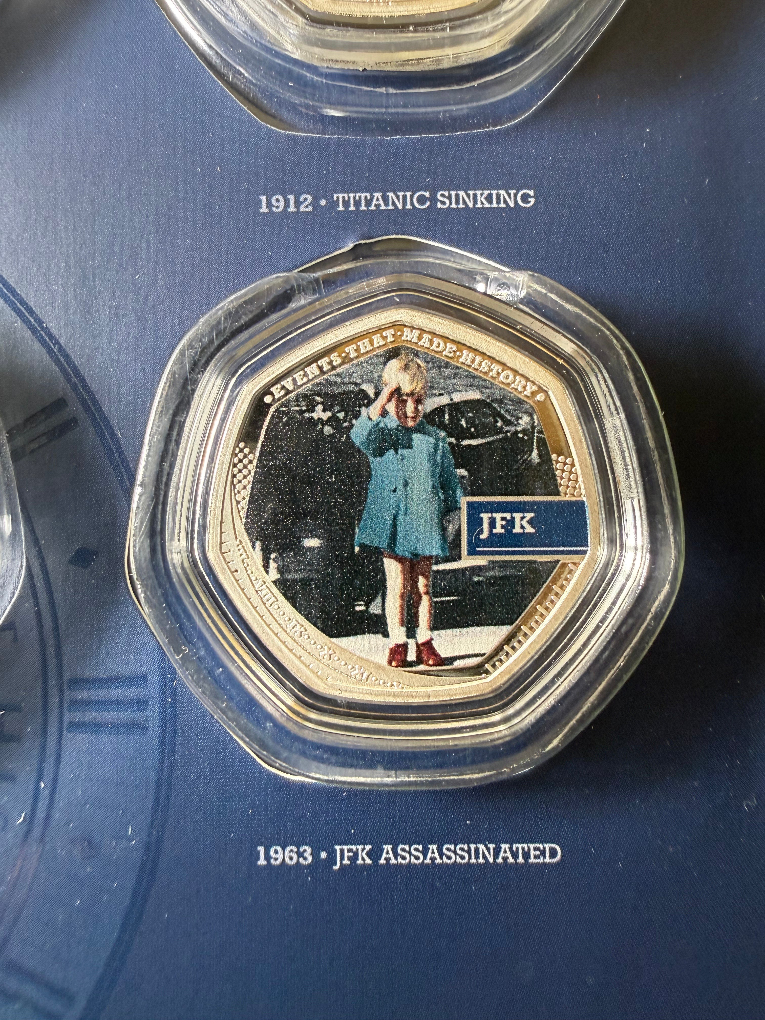 Events that made History Complete Coin collection