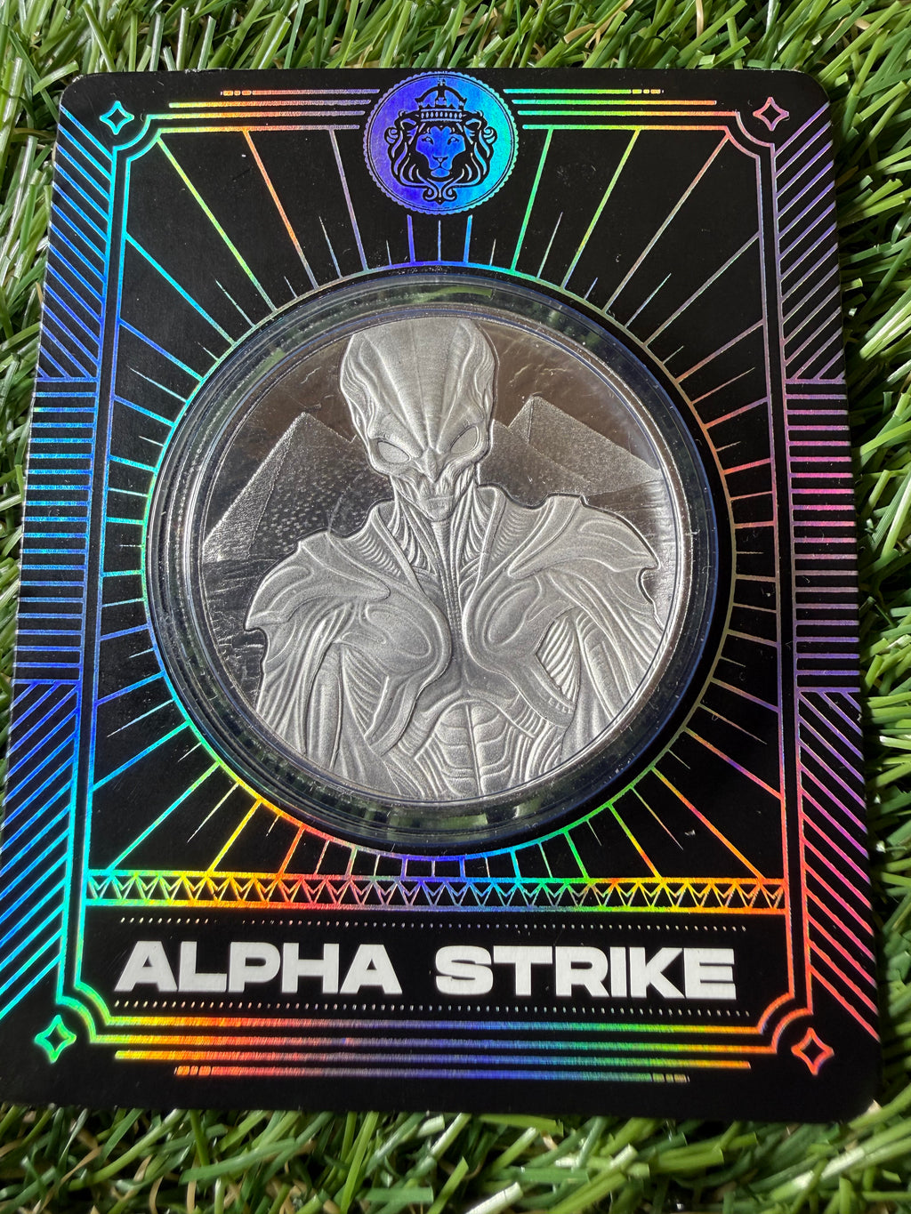 2025 Scottsdale Mint Samoa Alien Architects 1 oz Silver Coin Alpha Strike™ in Certi-Lock case