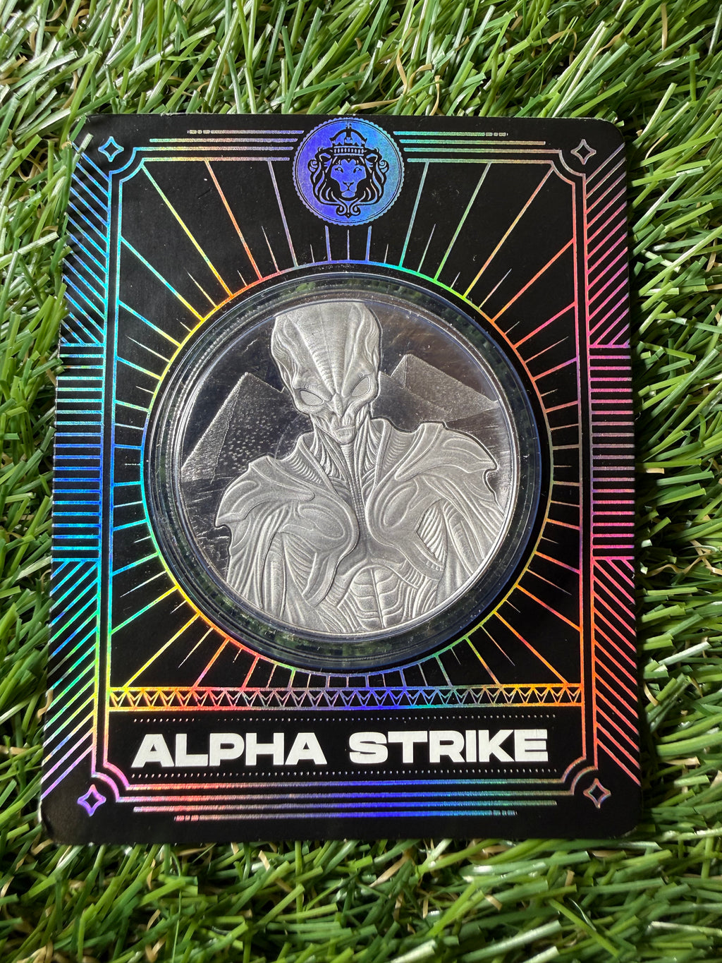 2025 Scottsdale Mint Samoa Alien Architects 1 oz Silver Coin Alpha Strike™ in Certi-Lock case