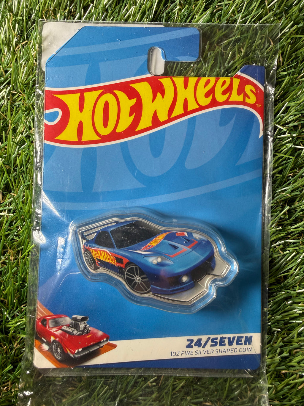 Hot Wheels 24/Seven 2025 1 oz $2 Special Shape Pure Silver Coin – Solomon Island