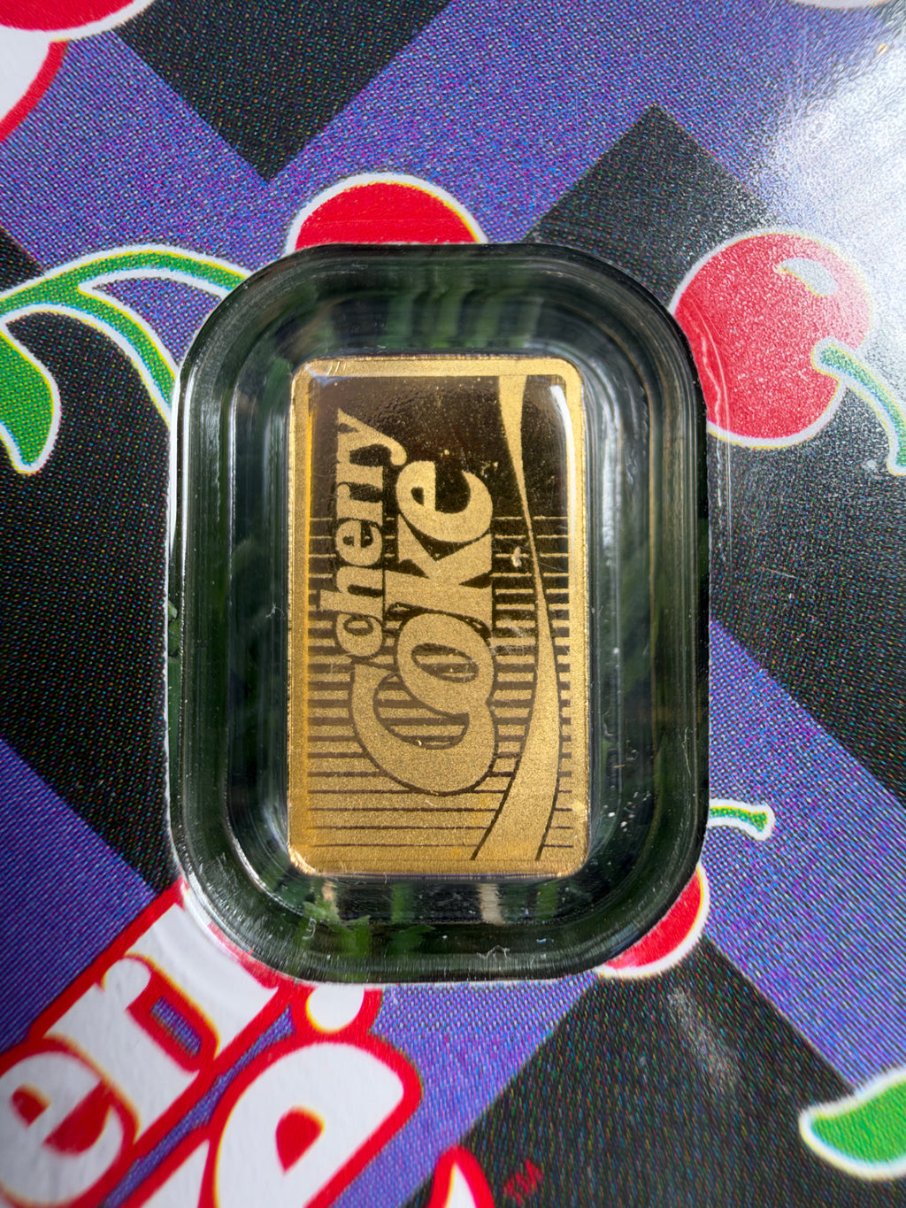 Cherry Coke 2 Gram Fine Gold .9999 Bar Limited Edition 440 Mintage
