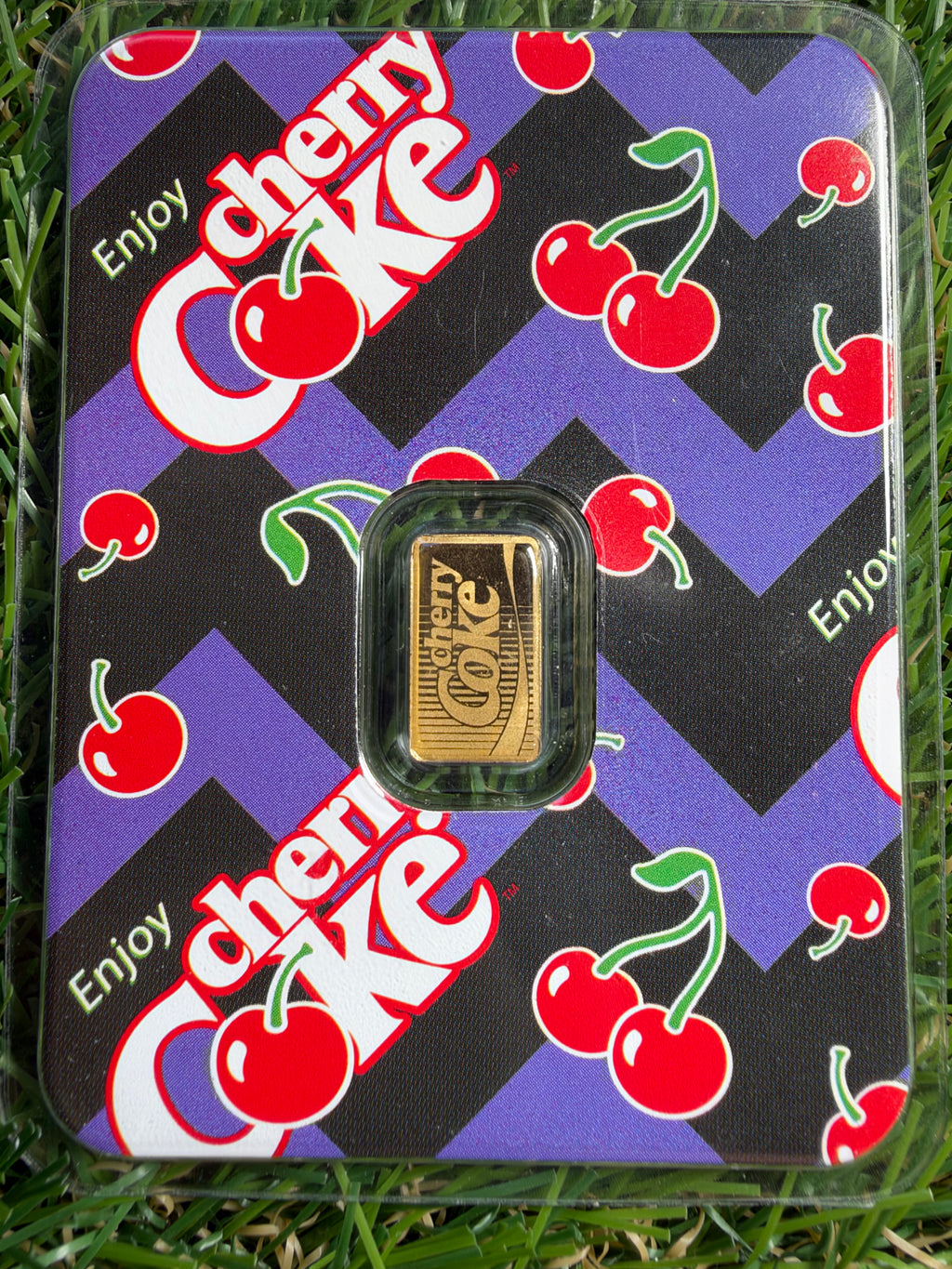 Cherry Coke 2 Gram Fine Gold .9999 Bar Limited Edition 440 Mintage